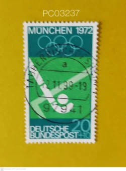 Germany 1969 Field hockey Olympic Games 1972 in Munich Used PC03237