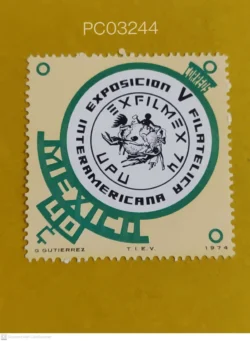 Mexico 1974 Inter-American Philatelic Exhibition UPU Mint PC03244