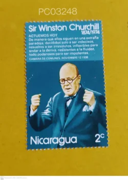 Nicaragua 1974 Sir Winston Churchill Birth Centenary Mint PC03248