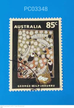 Australia 1993 Goose Egg Hunt Painting by George Milpurrurru Used PC03348