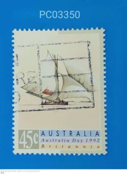 Australia 1992 Ship Britannia Australia day Used PC03350