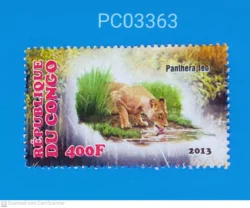 Congo 2013 Lion Panther leo Lion Animal Mint PC03363