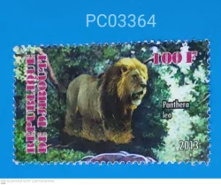 Djibouti 2013 Panthera Leo Lion Animal Mint PC03364