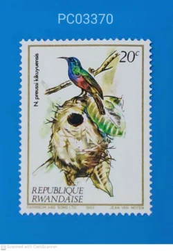 Rwanda 1982 Northern double-collared sunbird Bird Mint PC03370