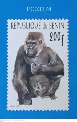 Benin 2001 Western Gorilla Animal Mint PC03374