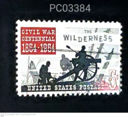 USA 1964 Civil War Centennial The Wilderness Used PC03384