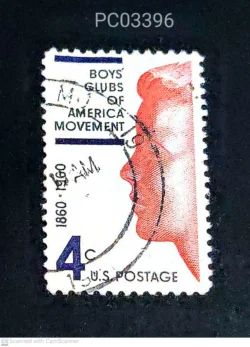 USA 1960 Boys Clubs of America Movement Centenary Used PC03396