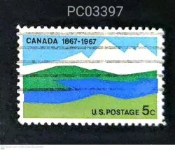 USA 1967 Canada Independence Centenary Used PC03397