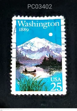USA 1989 Washington State 100th Anniversary Used PC03402