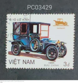 Vietnam 1984 Landaulet Vintage Car Used PC03429
