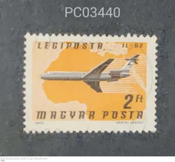 Hungary 1977 Air Mail Ilyushin IL-62 Used PC03440