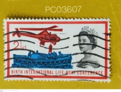 UK Great Britain 1963 9th International Life Boat Conference Used PC03607