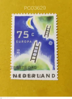 Netherlands 1991 European World Space Used PC03629