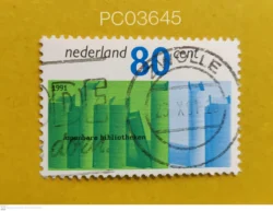 Netherlands 1991 Books Centenary of Public Libraries Used PC03645