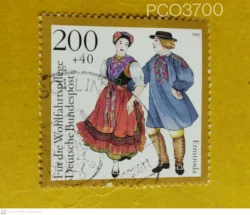 Germany 1993 Traditional Costume Ernstroda Thuringia Used PC03700
