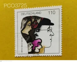 Germany 1998 Birth centenary of Bertolt Brecht Theatre Playwright Used PC03725