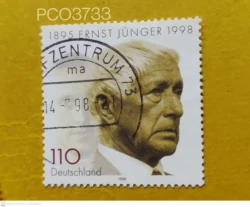 Germany 1998 Ernst Junger Writer Army Used PC03733