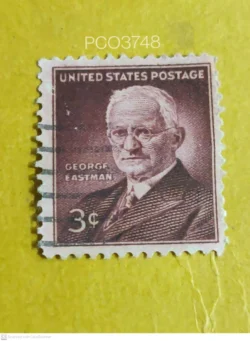 USA 1954 George Eastman (1854-1932) Inventor of Photographic Devices Used PC03748