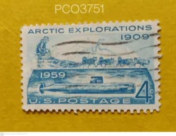USA 1958 Conquest of the Arctic Exploration Expedition Used PC03751